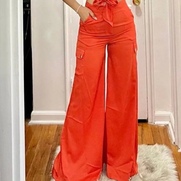 Our Palazzo Orange set is perfect for warm - Picture 7 of 9